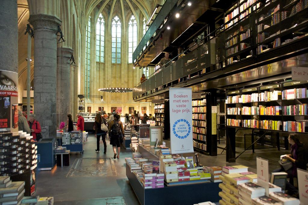 Bookstore in 13th century church 1